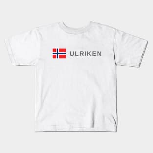 Ulriken Bergen Norway Kids T-Shirt